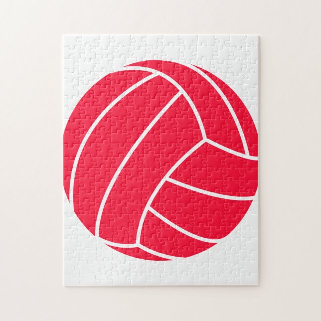 Scarlet Red Volleyball (Vertikal)