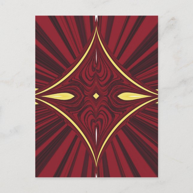 Scarlet Rope Postkarte (Vorderseite)