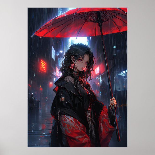 Scarlet Serenade: Die Ministerin der Cyberpunk-Nac Poster (Vorne)