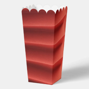 Scarlet Silber Fan Favor Box Geschenkschachtel