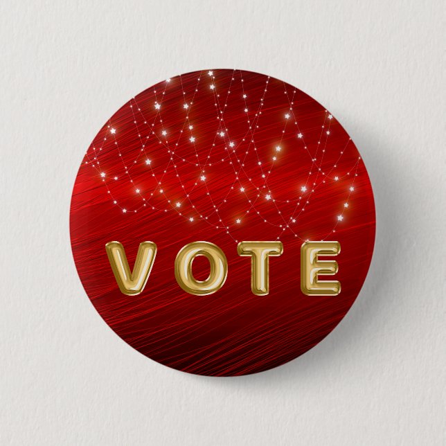 Scarlet Starlight Cascade Vote Button (Vorderseite)