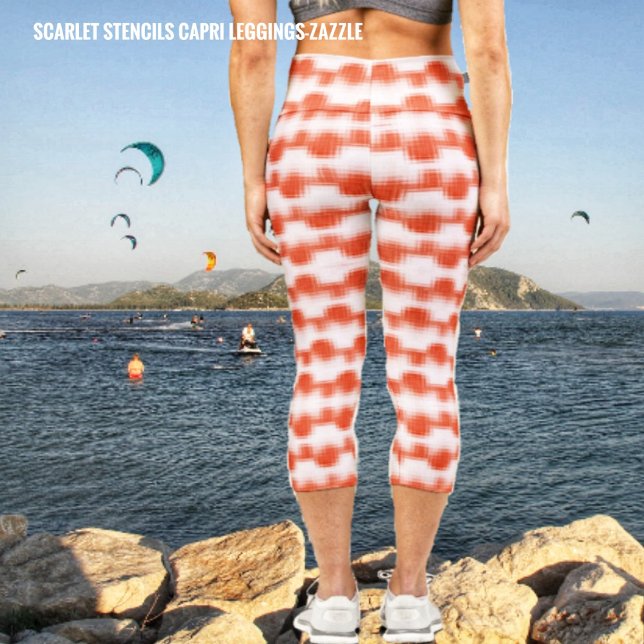 Scarlet Stencils Capri Leggings (Von Creator hochgeladen)