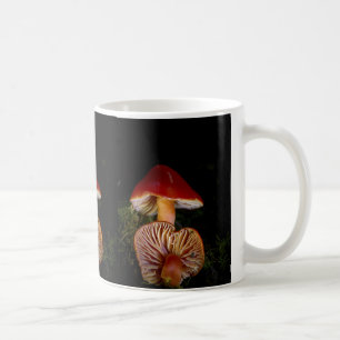 Scarlet Waxcap Pilze Kaffeetasse