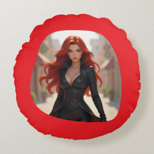 Scarlett Hexe Rundkissen Rundes Kissen