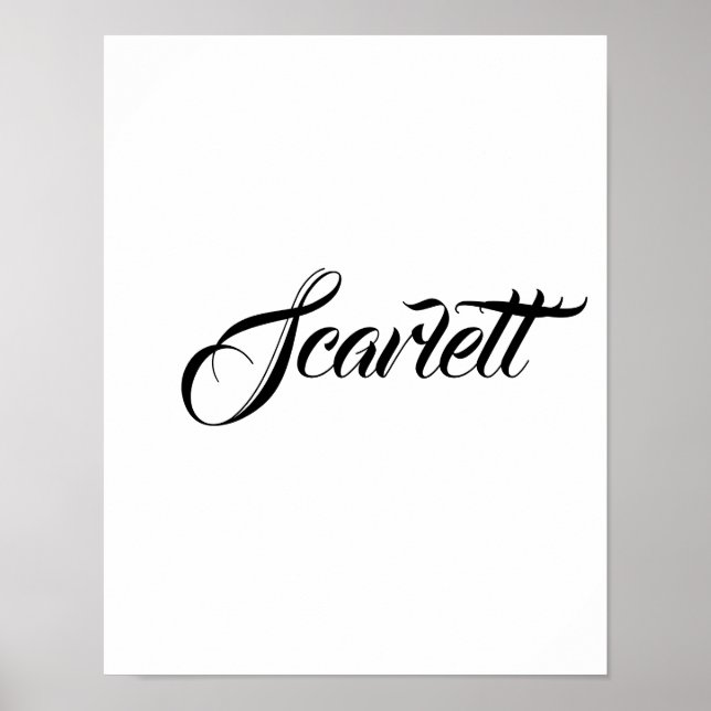 Scarlett Poster (Vorne)