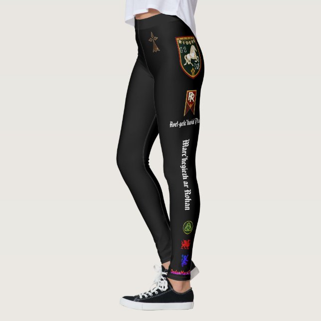 Scarlie B. Integriertes Buch Leggings (Links)