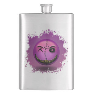 Scarmoji-Schild Flachmann