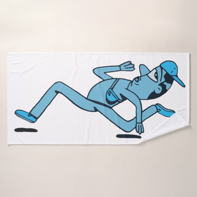 Scarper. (Serviette de bain)