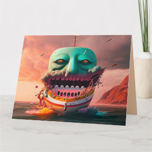 Scary Boat Karte