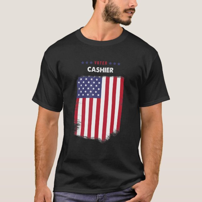 Scary Cashier T-Shirt (Vorderseite)