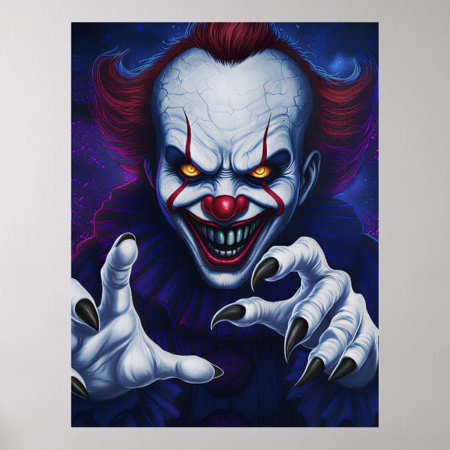 Scary Clown Poster (Vorne)