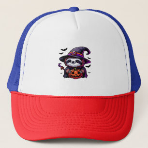 Scary Halloween Sloth Witch Costume Casquette Mer
