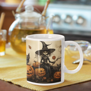 Scary Halloween sorcière 34 Mug