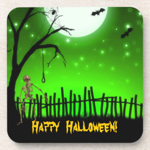 Scary Halloween Untersetzer