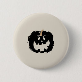 Scary Pumpkin Button