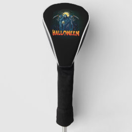 Scary Skeleton Night Halloween, mein Halloween Moo Golf Headcover