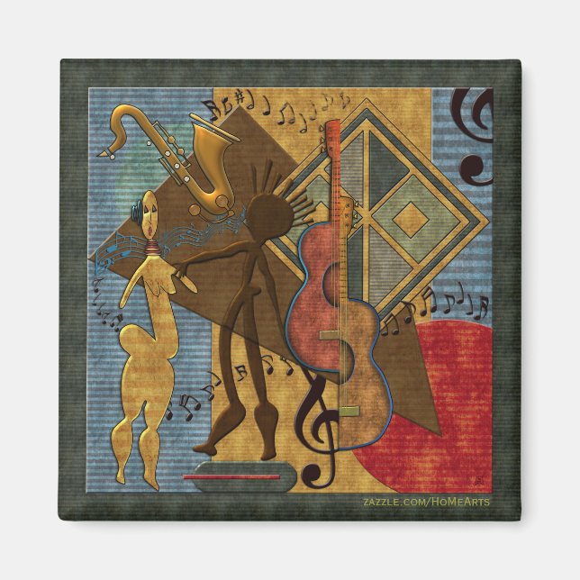 Scat Masters - Jazz Series Pt. 6 Magnet (Vorne)