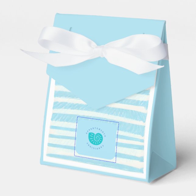 Scatola con fiocco personalizzabilePaper Gevor Box Geschenkschachtel (Vorderseite)