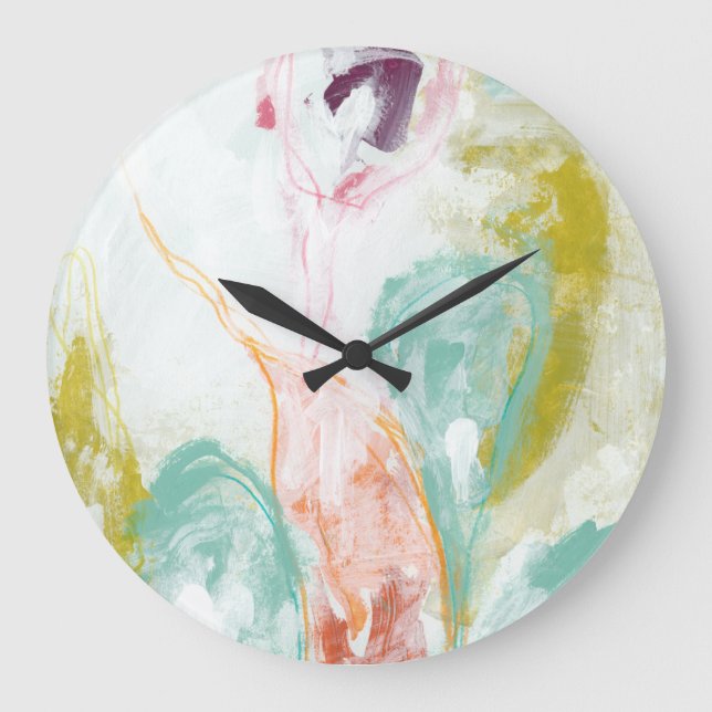 Scattershot II Große Wanduhr (Vorderseite)