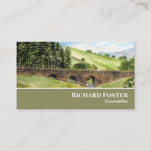 Scawgill Bridge Lake District England Visitenkarte