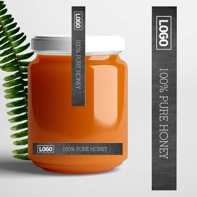 Sceau à tamper-Proof Étiquette du logo de miel min (Créateur téléchargé)