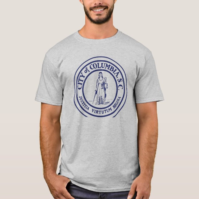 Sceau de la ville - Columbia, T-shirt de Caroline  (Devant)