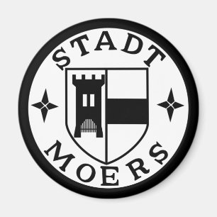 Sceau de la ville de Moers, Allemagne Magnet