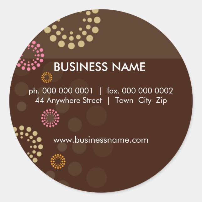 SCEAU DE STICKER :: rétrospot 2 (Devant)