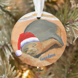 Sceau moine hawaïen de Noël Mele Kalikimaka