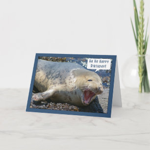 sceau rire carte de voeux d'anniversaire - ha ha h