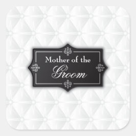 Sceau Sticker Mariage Mère de la chambre de luxe