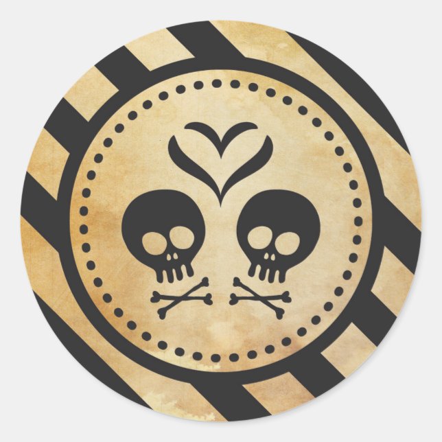 Sceaux d'enveloppes d'Halloween et Stickers préfér (Devant)