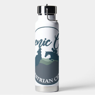 SCEC, 25 oz Wasserflasche mit Strohhalm Trinkflasche