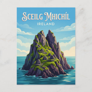 Sceilg Mhichíl Irland Postkarte