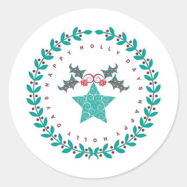 Scellés d'enveloppes de vacances ou Stickers d'env (Devant)