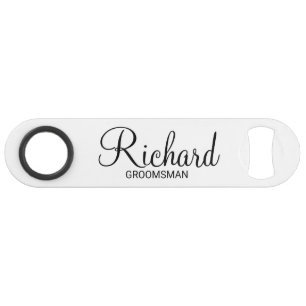 Scénario moderne - Groomsman personnalisé