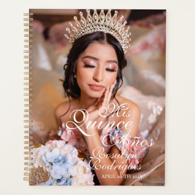 Scénario Quinceanera Planner photo 15e anniversair (Devant)