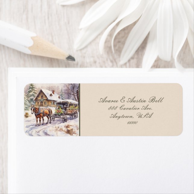 Scène agricole du Étiquette d'antan (En situation)