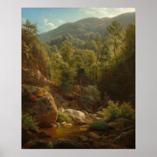 Scène dans les CatSkills, Paul Weber Poster des Be