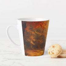 Scène d'automne Latte Mug