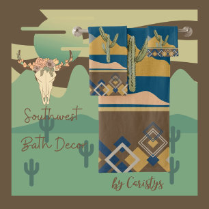 Scène de Cactus du désert et ajustement géométriqu