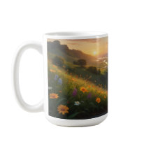 Scène de cascade de Mug