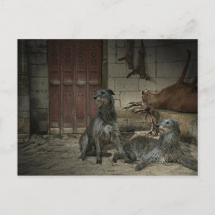 Scène de chasse: le butin (Teil. 3) Postkarte