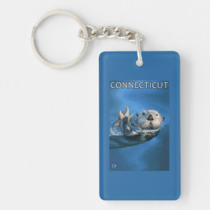 Scène de loutre de ConnecticutSea