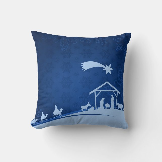 Scène de nativité avec le coussin de trois sages (Recto)