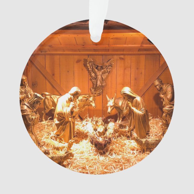 Scène De Nativité D'Une Église (devant)