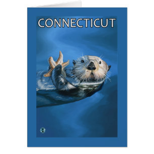 Scène de Otter de mer Connecticut