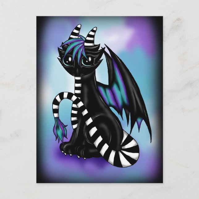 Scene Dragon Postkarte (Vorderseite)