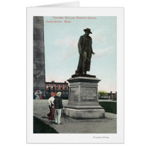 Scène du colonel William Prescott