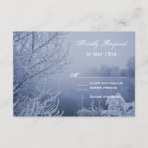 Scène du lac de neige Glace Mariage d'hiver Cartes